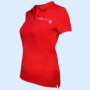 The must have Air Belgium women's polo - Red