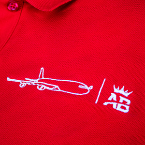The must have Air Belgium women's polo - Red